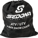 SEDONA V Bar Atv/Utv Tire Snow Chains D 11" for Powersports
