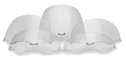 Clear motorcycle windshields for T-167VC Slipstreamer Windshield Tulsa 01-02 Vent