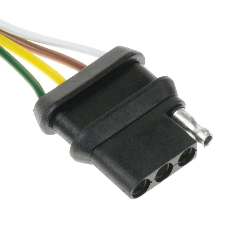 T-H Marine Color Coded Wires Trailer Wiring Connector Extension BE-TR-59380-DP - 4-WAY Wire