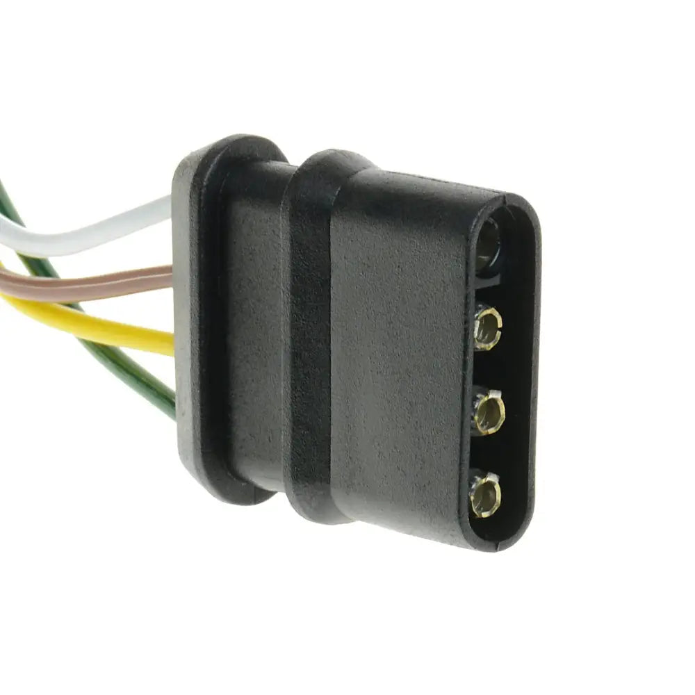 T-H Marine Color Coded Wires Trailer Wiring Connector Extension BE-TR-59380-DP - 4-WAY Wire
