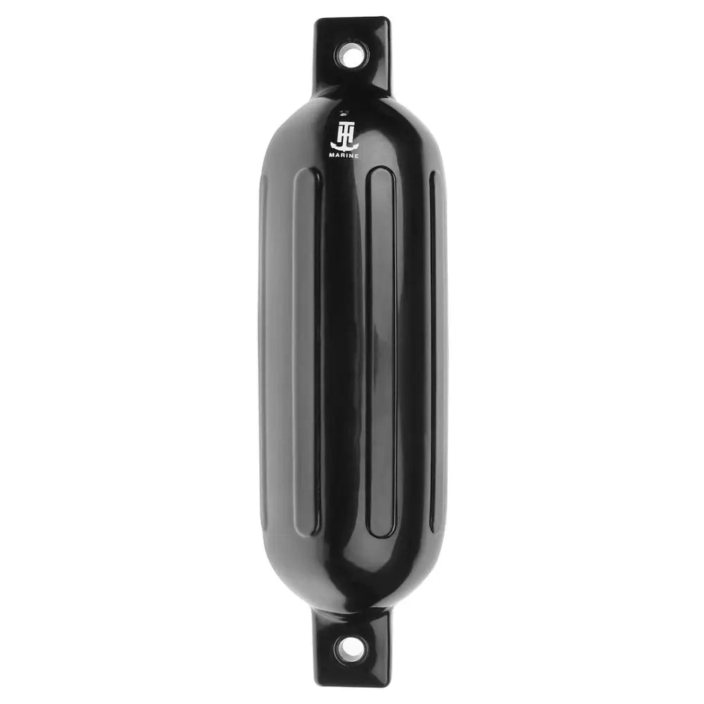 T-H Marine Inflatable Design Boat Fender BE-GE-52179-DP - Black 5.5 20