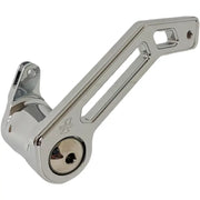 PRO ONE T Rex Shorty Brake Arm Chrome `08 13 Touring