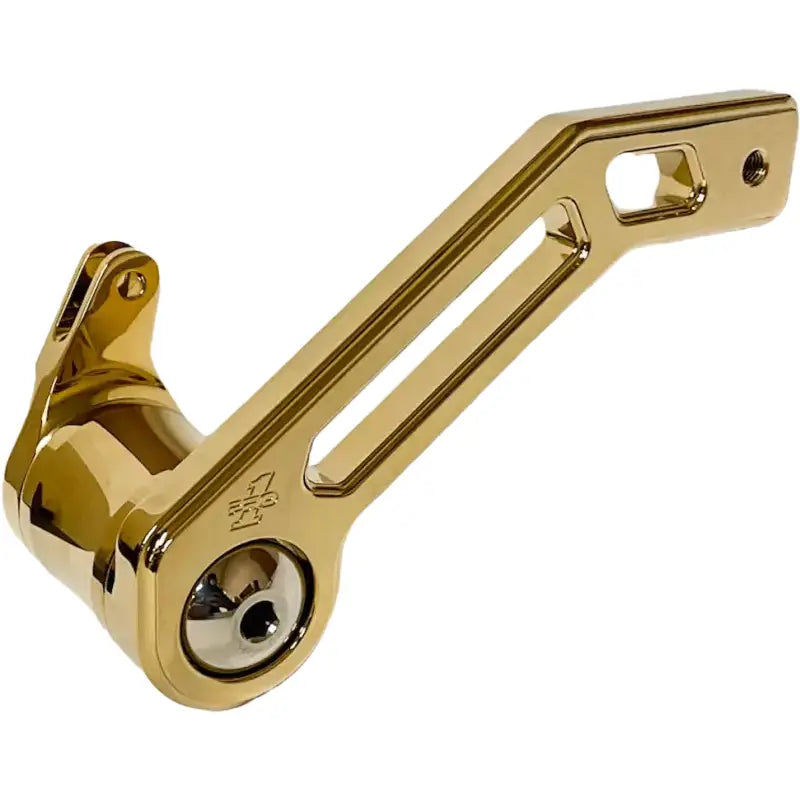PRO ONE T Rex Shorty Brake Arm Gold `08 13 Touring
