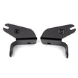 Black metal components of the Z325421 T-Rex Front Bumper Top for robust vehicle enhancement by Shopify.