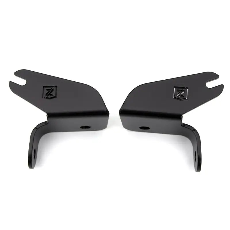 Black metal components of the Z325421 T-Rex Front Bumper Top for robust vehicle enhancement by Shopify.