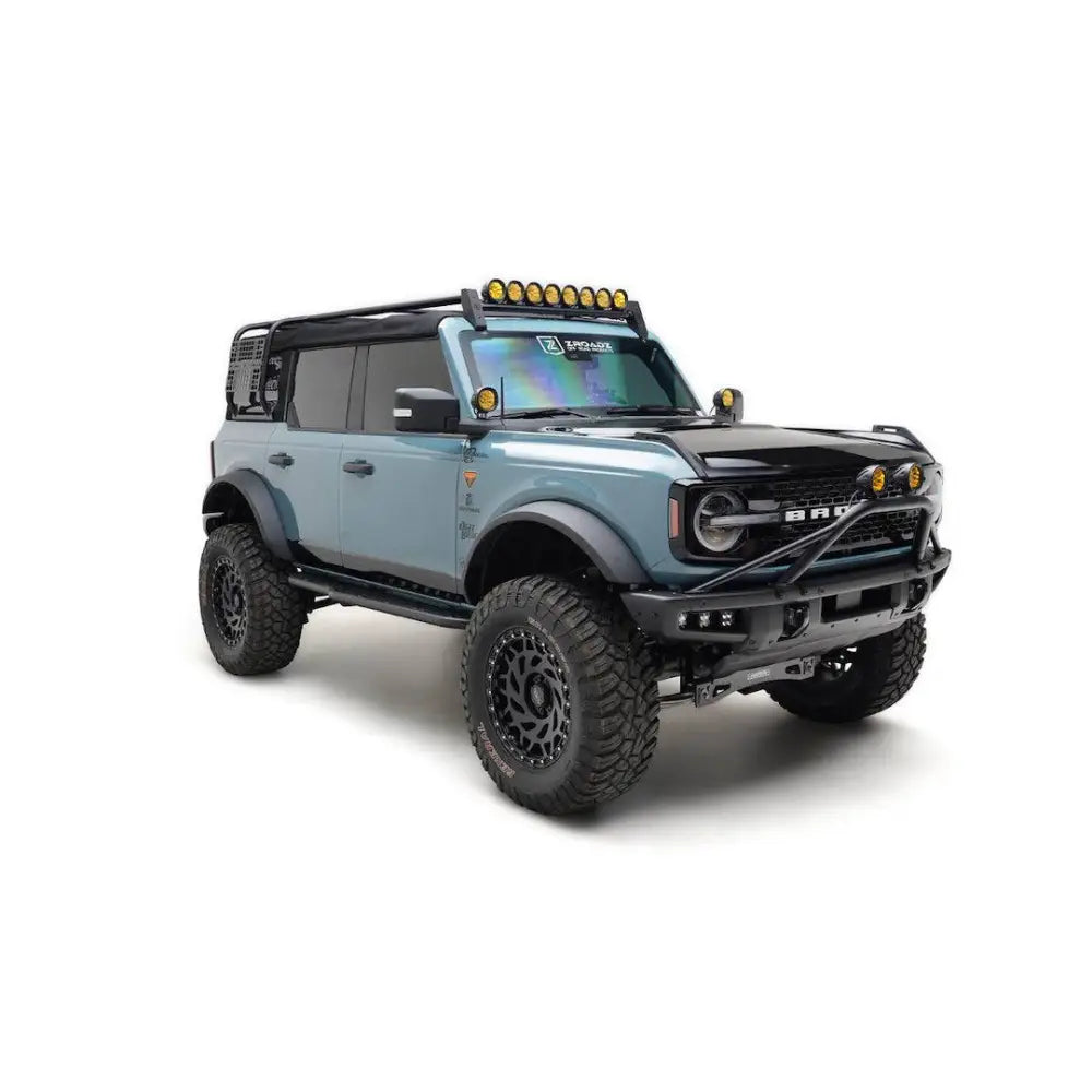 T-REX High Impact Polycarbonate Lens Driving/ Fog Light Z3090Wrda-KIT8 - 21-23 Bronco Roof Rack Led Kit