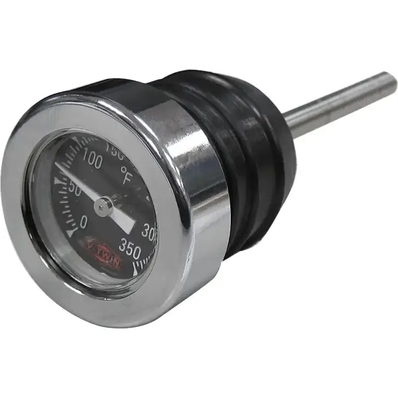 T03-0098 Oil Temp Gauge 2 7/8’’ Dipstick 00 17 Softail - w/Temperature