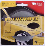 Black pinstripe roll of T0407 Trimbrite Multistripe 5/16 Tape Brn for easy application