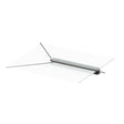 Gray metal antenna.