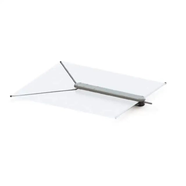 T10-3000-2 Taco Metals Shade Fin With Black Fabric & Bag - Boat Sunshade