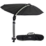 T10-4000-2 Taco Metals Shadefin Mini With Black Fabric & - Boat Sunshade