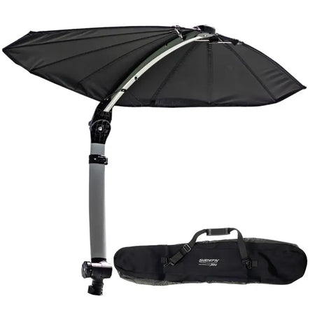 T10-4000-2 Taco Metals Shadefin Mini With Black Fabric & - Boat Sunshade