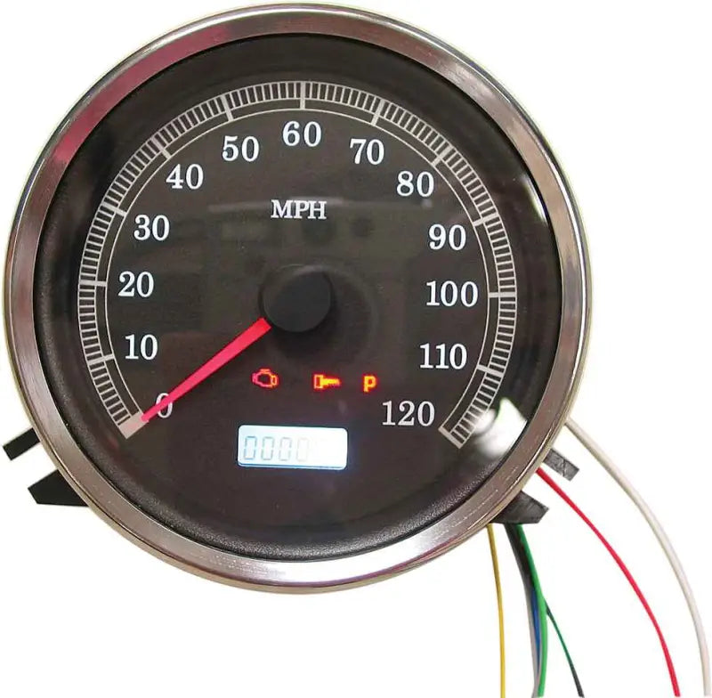 T21-6983-12 Electronic Speedo Black Face 96 99 St/Fxwg Models