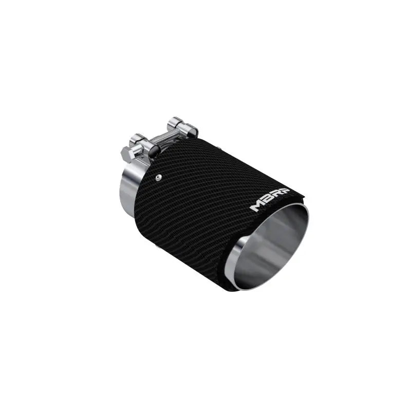 MBRP T5188CF T5188CF MBRP Universal Carbon Fiber Tip 3in ID / 4in OD Out / 6.13in Length Angle Cut Dual Wall