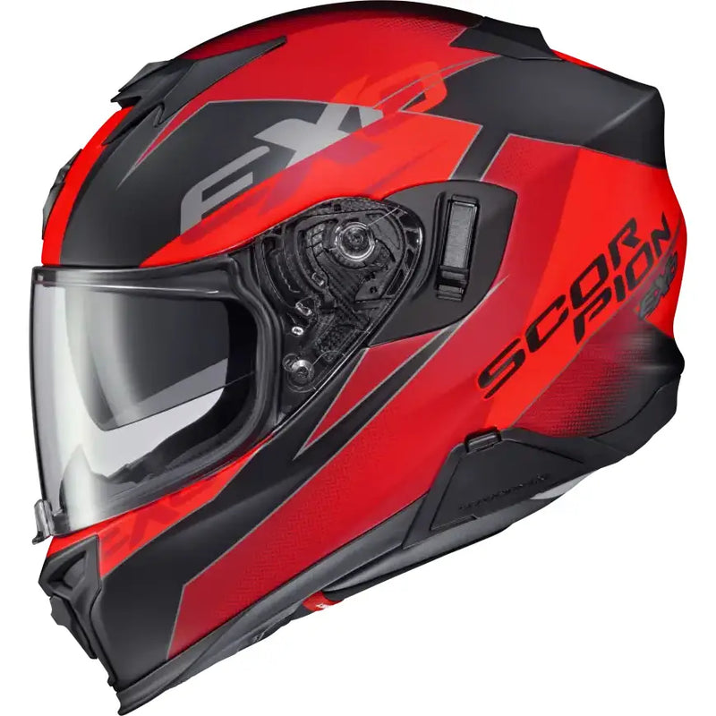 SCORPION EXO T52-1038 Exo T520 Helmet Factor Red 3x