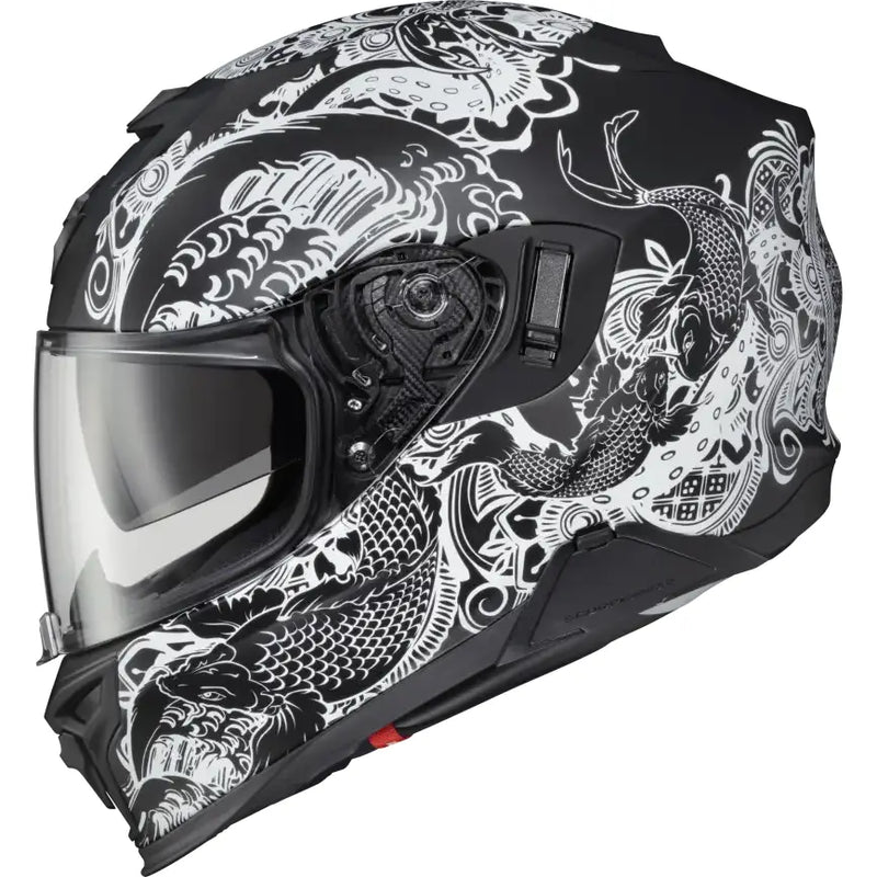 SCORPION EXO T52-1105 Exo T520 Helmet Nama Sushi Black/White Lg