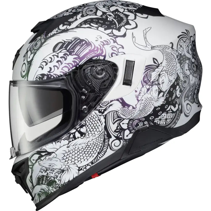 SCORPION EXO T52-1113 Exo T520 Helmet Nama Sushi White/Chameleon Sm