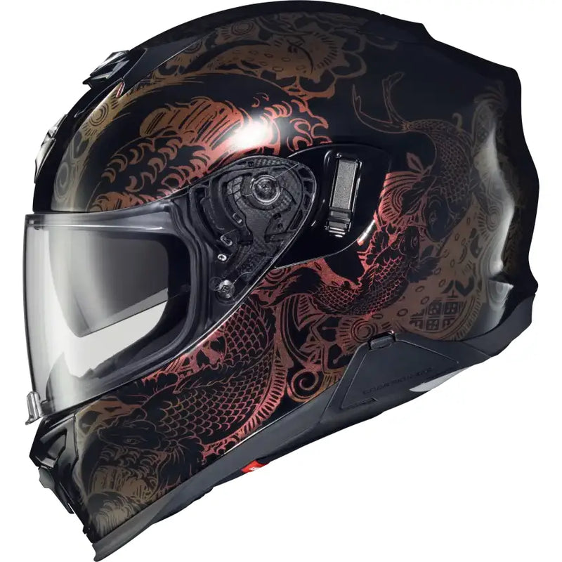 SCORPION EXO T52-1124 Exo T520 Helmet Nama Sushi Black/Chameleon Md