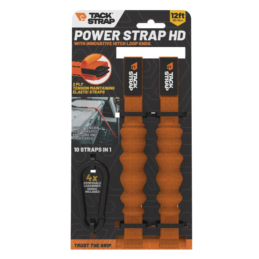 Tack Strap Heavy Duty Power Strap Straps/Tie-Downs TS-PS-12 - HD 12FT PK 12FT Long 1IN Wide