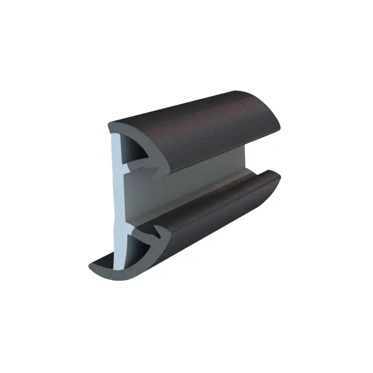 Taco Metals Features Predrilled For Fasteners Boat Rub Rail V11-9991BBK60-2 - Supro-Flex RR Kit Insert Overl