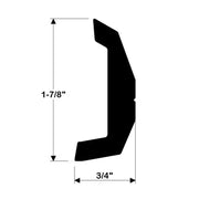 Taco Metals Requires Heat For Radius Forming Boat Rub Rail V21-3670BKA20D-1 - Black Rigid Kit 20