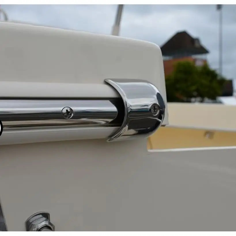 Taco Metals Requires Heat For Radius Forming Boat Rub Rail V21-9659WHC20D - White Rigid Frosty 20
