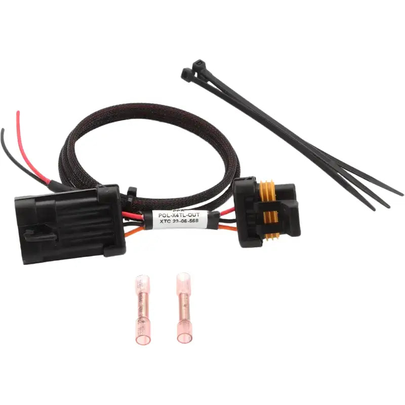 Tail Light Power Harness Lic. Plate & Whip Lights Pol
