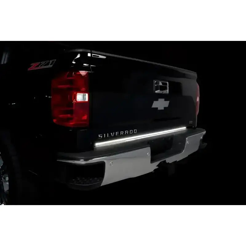 Tailgate Light - LED 48 Inch Flexible Bar; Amber Turn Signals/ White Reverse/ Red Brake/ Running/ Hazard Operation;