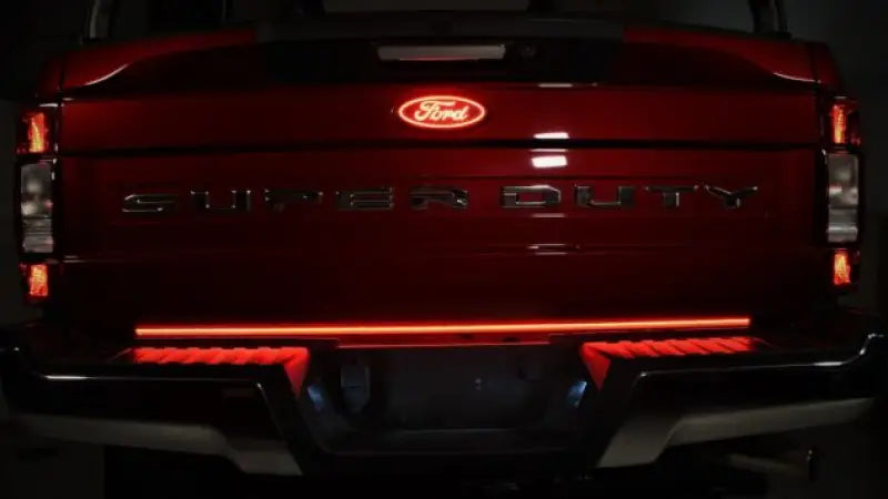 Tailgate Light - LED 60 Inch Flexible Bar; Amber Turn Signal/ White Reverse/ Red Brake/ Running Operation; High Power