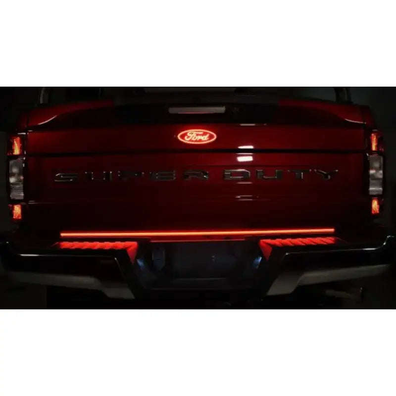 Tailgate Light - LED 60 Inch Flexible Bar; Amber Turn Signal/ White Reverse/ Red Brake/ Running Operation; High Power