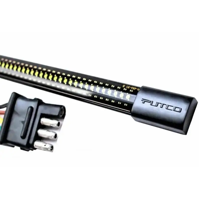 Tailgate Light - LED 60 Inch Flexible Bar; Amber Turn Signals/ White Reverse/ Red Brake/ Running/ Hazard Operation;