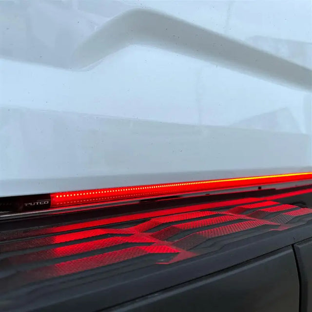 Tailgate Light - LED 60 Inch Flexible Bar; Amber Turn Signals/ White Reverse/ Red Brake/ Running/ Hazard Operation;