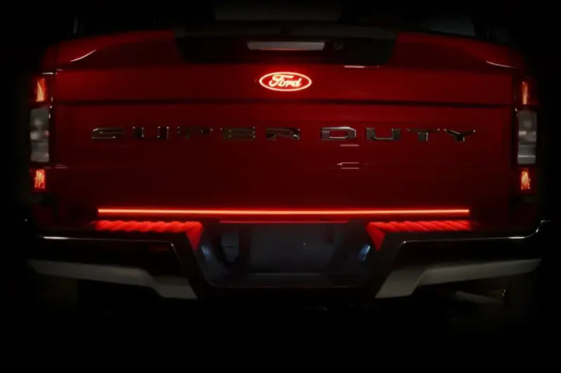 Tailgate Light - LED 60 Inch Flexible Bar; Red Turn Signal/ White Reverse/ Brake/ Running Operation; High Power Chip