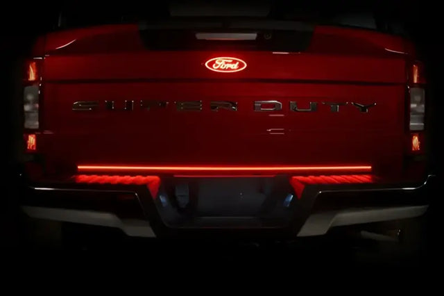 Tailgate Light - LED 60 Inch Flexible Bar; Red Turn Signal/ White Reverse/ Brake/ Running Operation; High Power Chip