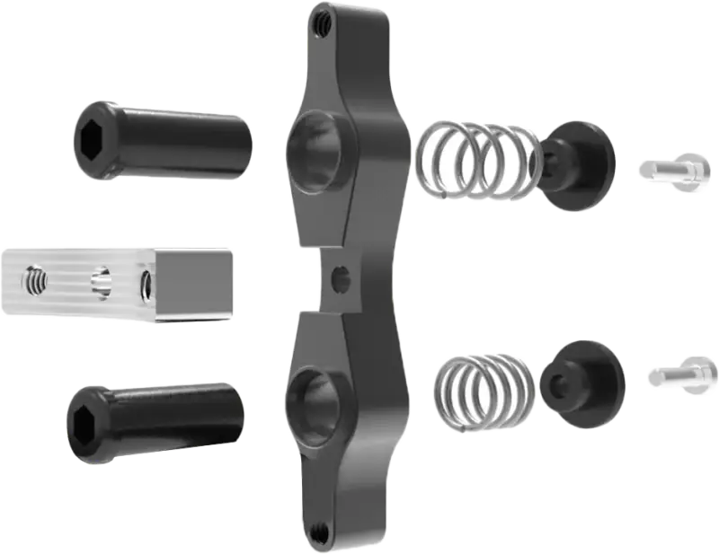 Tamer Double Button X Wing Black - TAMER