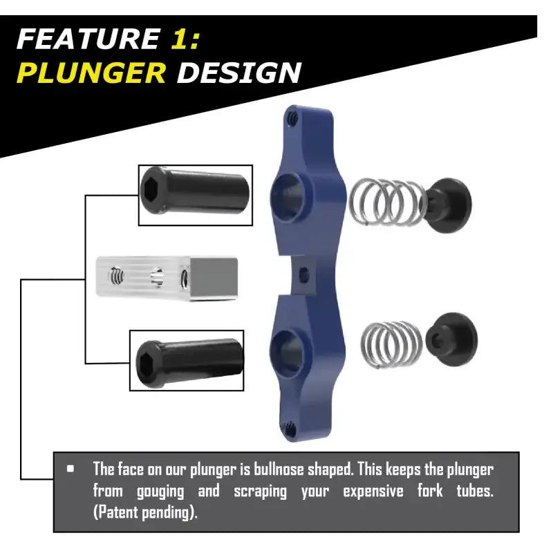 Tamer Double Button X Wing Blue - TAMER