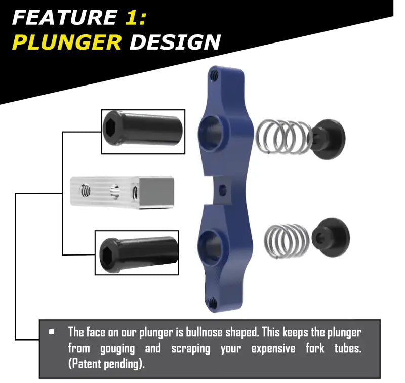 Tamer Double Button X Wing Blue - TAMER
