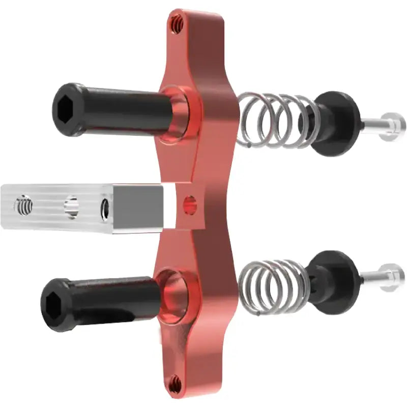 Tamer Double Button X Wing Red