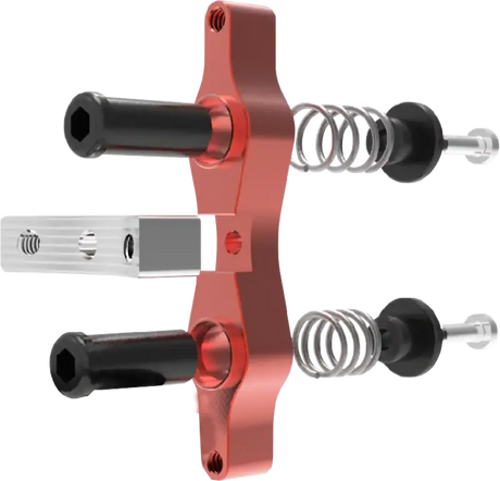 Tamer Double Button X Wing Red
