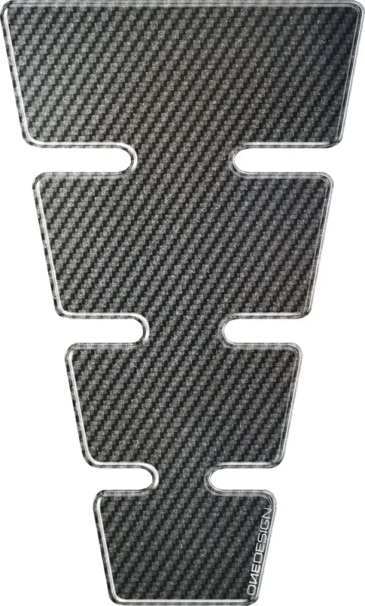 ONE EMBLEMS Tankpad Large Carbon Look for Powersports