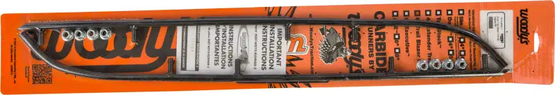 Automotive serpentine belt with hardware in retail packaging for Trail Blazer Round or Blazer Round Bar Runners