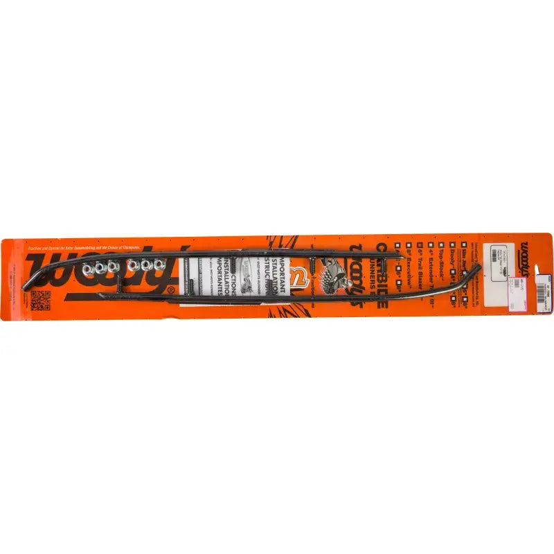 Packaged TAT4-7050 6-inch Carbide Runners with trail blazer round bar hardware