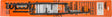 Orange blister pack with black trail blazer round shoe laces and metal eyelets for TAT4-9850