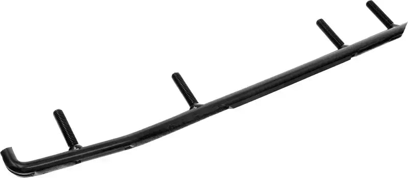 Black metal snowmobile runner for Trail Blazer Round Bar or Round Bar Runners upgrade