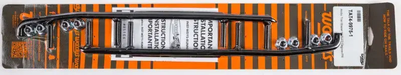 Chrome luggage rack with mounting hardware for TAT4-9975 Trail Blazer Round Bar Runner