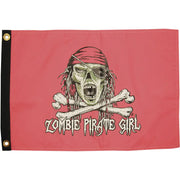 Taylor Made Pirate Girl Zombie 12X18 Nylon Flag 1611