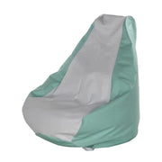 Taylor Made Made In USA Boat Seat 81006 - White Teardrop Marine Beanbag Seafoam