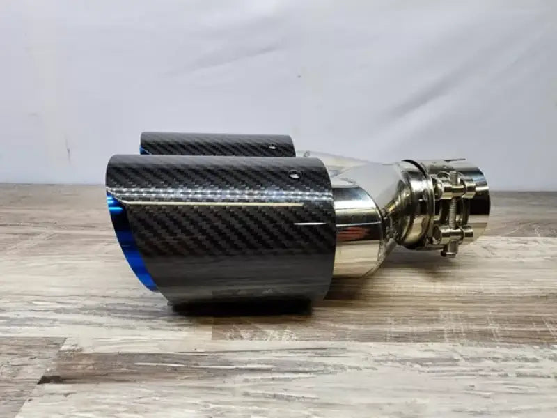 TB103040 Speedfx Exhst Tp Blk 3’ In 4’ Out 13’L - Exhaust Tail Pipe Tip