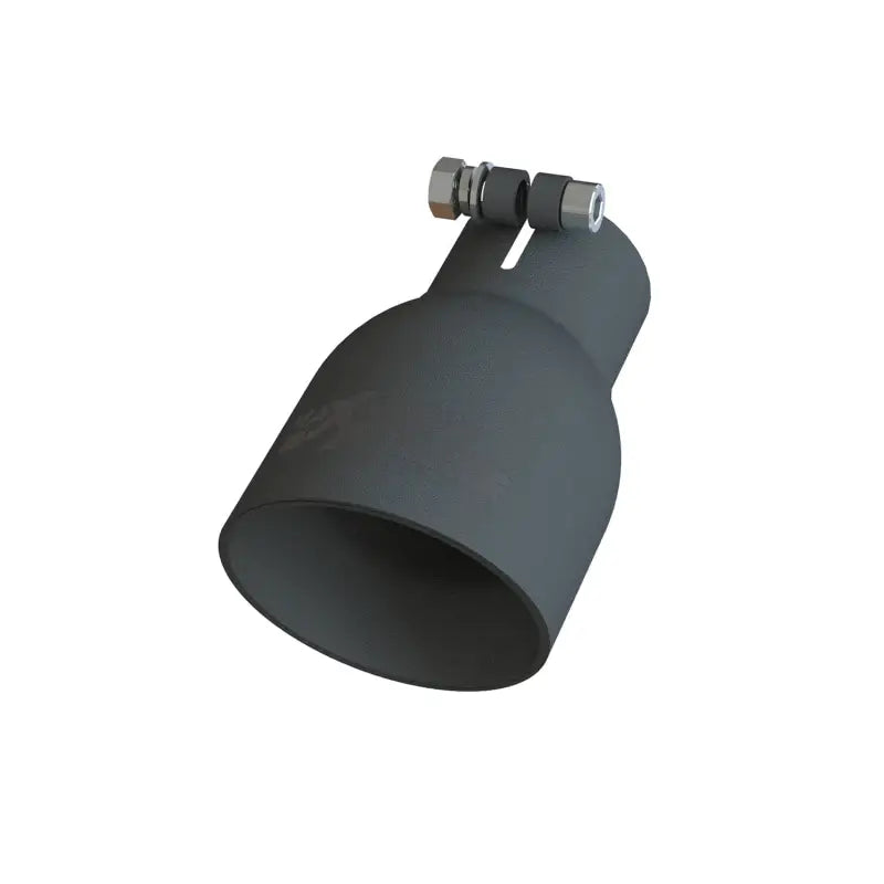 TB112540 Speedfx Exhst Tp Blk 2.5’ In 4’ Out 7’L - Exhaust Tail Pipe Tip