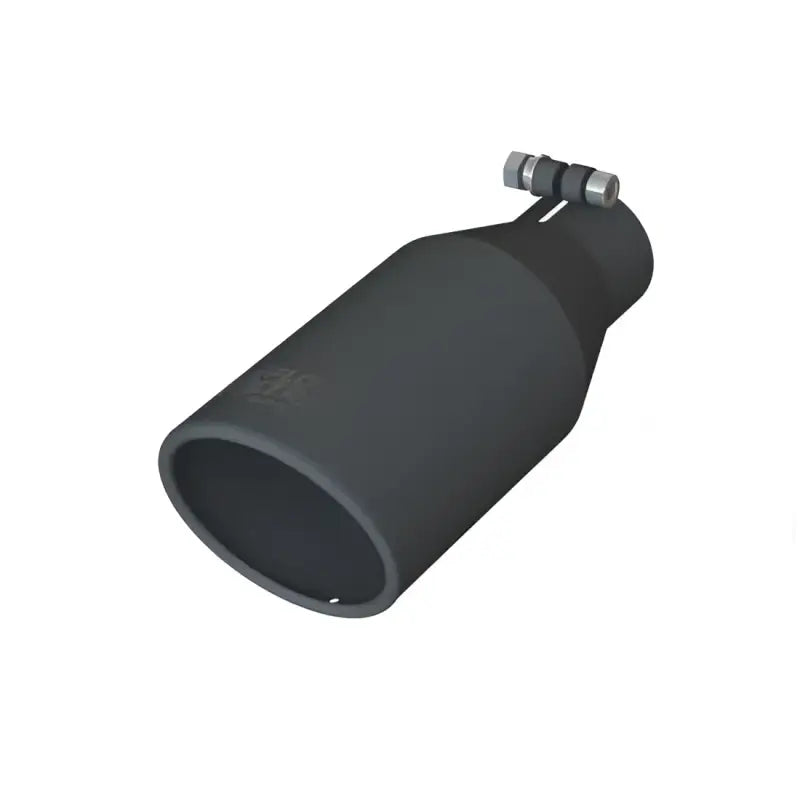 TB132545 Speedfx Exhst Tp Blk 2.5’In 4.5’Out 11.25’L - Exhaust Tail Pipe Tip